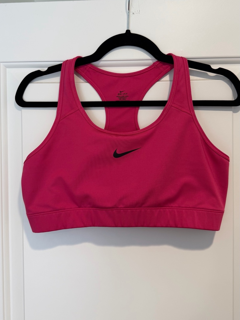 Nike Dri-FIT Pink Racerback Sports Bra